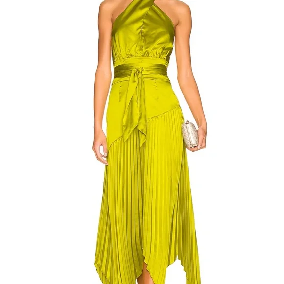 petal and pup anabelle halter dress Petal and Pup Women's Anabelle Halter Neck Midi Dress
